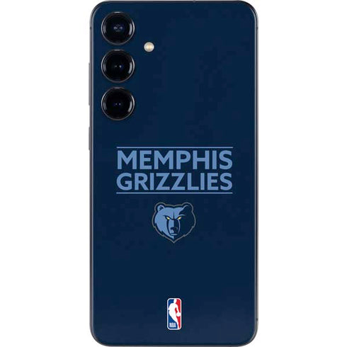 NBA Memphis Grizzlies Standard -  Blue Galaxy S25 Skin